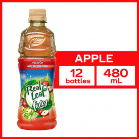 Real Leaf Frutcy Apple 480mL - Pack of 12