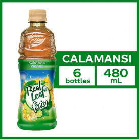 Real Leaf Frutcy Calamansi 480mL -Pack of 6