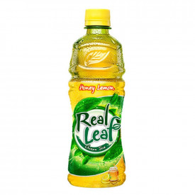 Real Leaf Green Tea Honey Lemon 480mL - Pack of 3