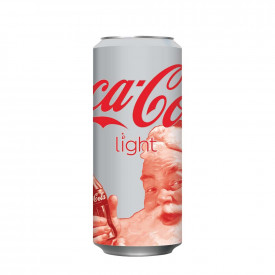 Coke Light 320mL Christmas Pack of 4