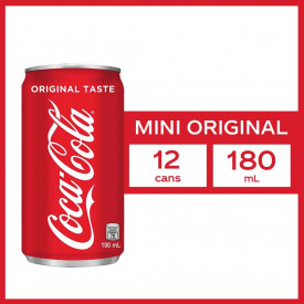 Coca-Cola Original Taste Mini Can Pack of 12