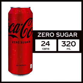 Coca-Cola Zero Sugar 320mL Pack of 24