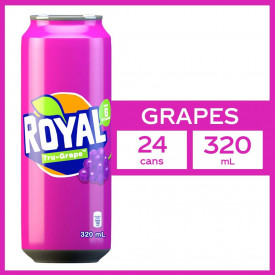 Royal Tru-Grape 320mL Pack of 24