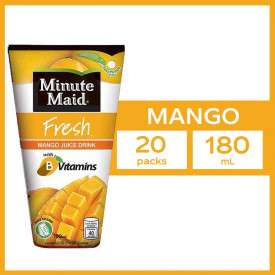 Minute Maid Fresh Mango Tetra 180mL Pack of 20
