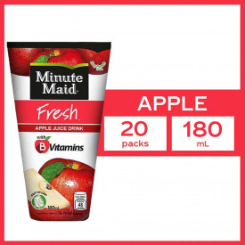 Minute Maid Fresh Apple Tetra 180mL Pack of 20