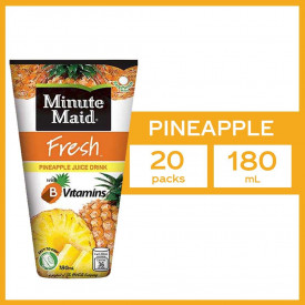 Minute Maid Fresh Pineapple Tetra 180mL Pack of 20