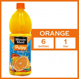 Minute Maid Pulpy Orange 1L Bottle Pack of 6