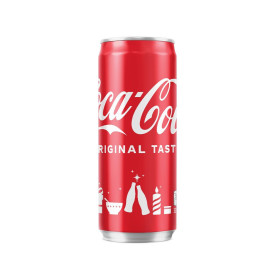 Coke, Coke Zero, Sprite Regular 320mL Rainbow Bundle - Pack of 3