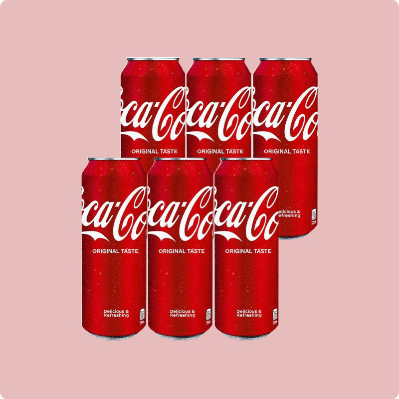 Coca-Cola Original Taste 320mL - Pack of 6