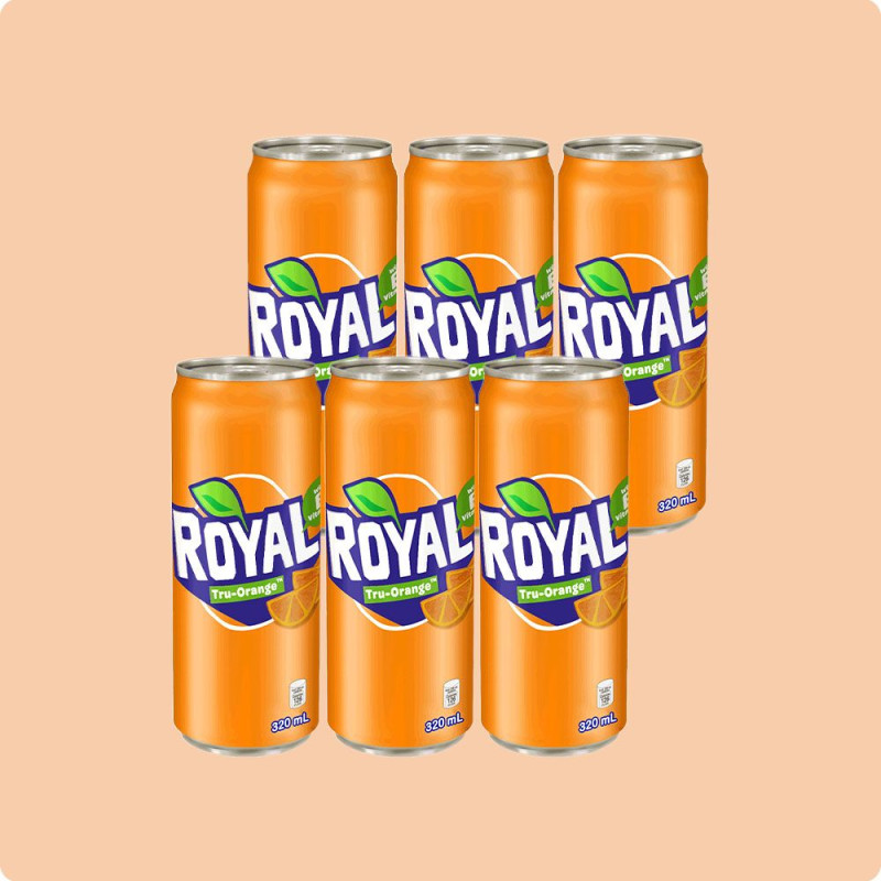 Royal Tru-Orange 320mL - Pack of 6