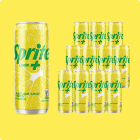 Sprite Lemon+ 320mL - Pack of 12