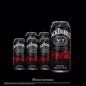 Jack & Coke 320ml 7% ABV - Pack of 6