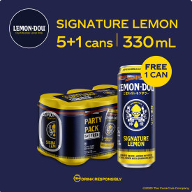 5+1 Lemon Dou Signature Lemon 5% Alcohol Party Pack