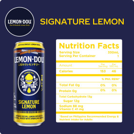 5+1 Lemon Dou Signature Lemon 5% Alcohol Party Pack