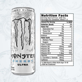 [Do Not Turn On] Monster Energy Ultra White 355ml