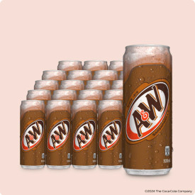 A&W Root Beer 320ml - Pack of 24
