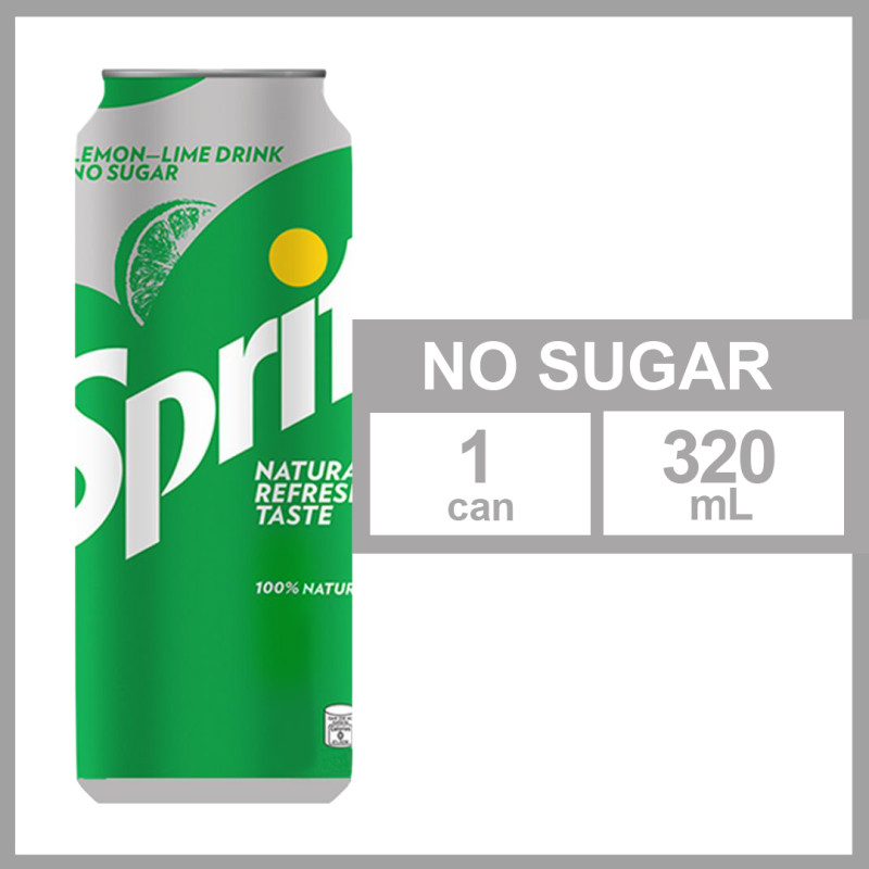 Sprite No Sugar 320mL