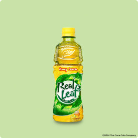 Real Leaf Green Tea Honey Lemon 480mL