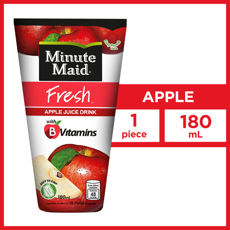 Minute Maid Fresh Apple Tetra 180mL