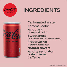 Coca-Cola Zero Mini Can