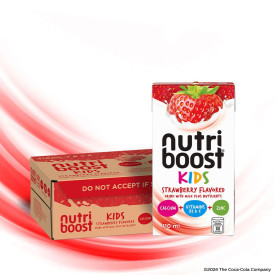 Nutriboost Strawberry Flavoured Drink with Milk 110ml - Pack of 24