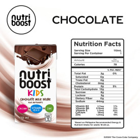 Nutriboost Chocolate Milk Drink 110ml - Pack of 24
