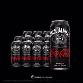 Jack & Coke 320ml 7% ABV - Pack of 12