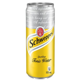 Schweppes Tonic Water 320mL - 6 pack