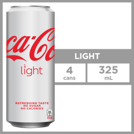 Coca-Cola Light Taste 320ml - Pack of 4