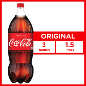 Coca-Cola Original Taste 1.5L - Pack of 3